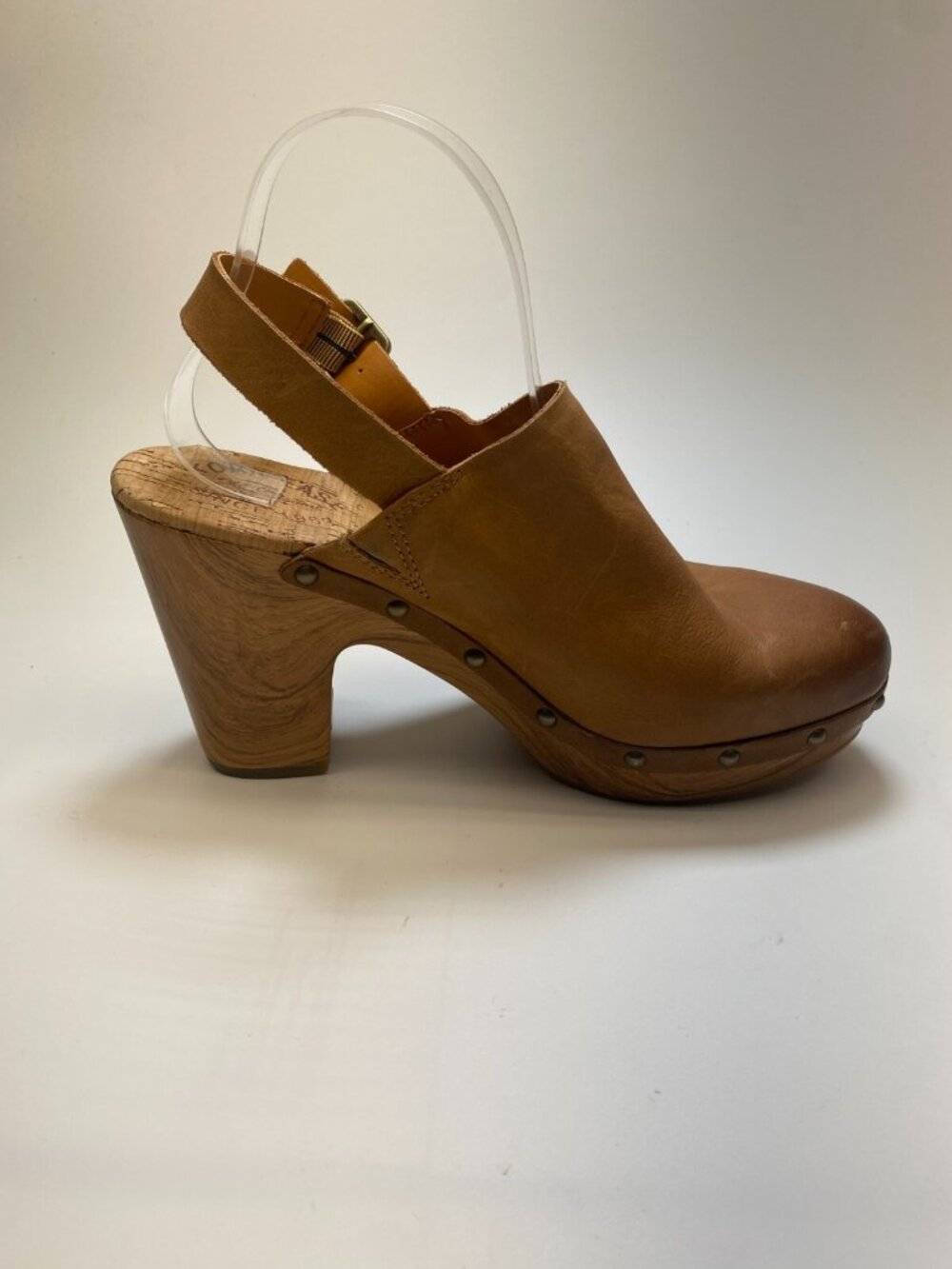 Kork-Ease Womens Brown Cork Leather Heel Sz 11m - Picture 6 of 9